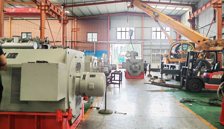 祝賀山東西瓜影视動力15MW鐵合金尾氣發電機組發貨